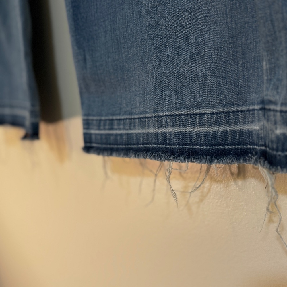 Express High Rise Blue Jeans - Picture 6 of 6